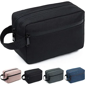 Travel Toiletry Bag for Women and Men, Water-resistant Shaving Bag for Toiletries Accessories