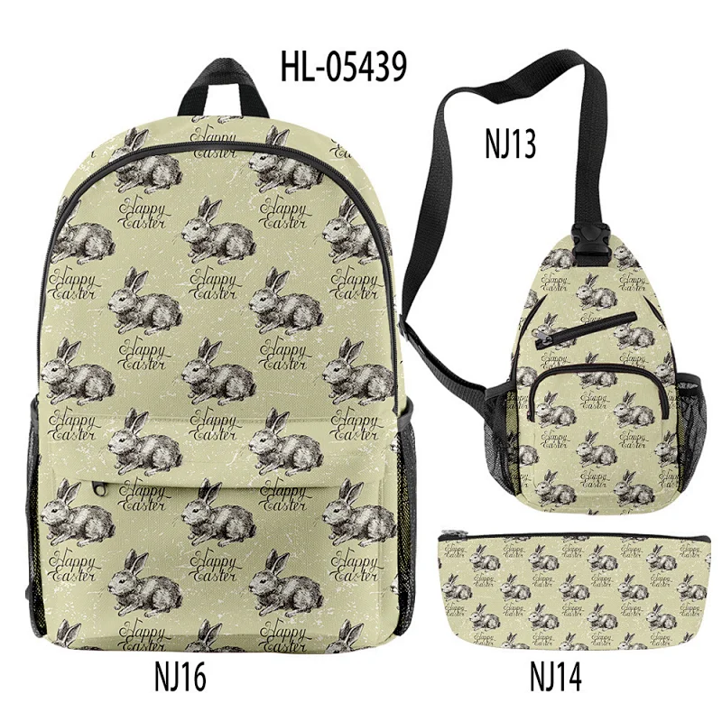 New Cartoon Cute Backpack Casual Large Capacity Travel School Backpack Bag