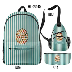 New Cartoon Cute Backpack Casual Large Capacity Travel School Backpack Bag