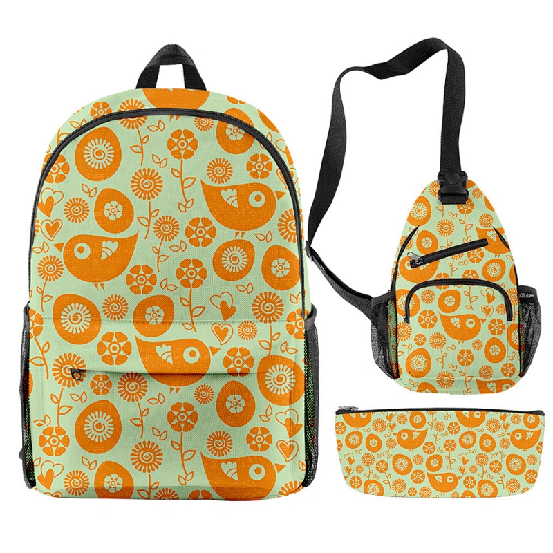 New Cartoon Cute Backpack Casual Large Capacity Travel School Backpack Bag