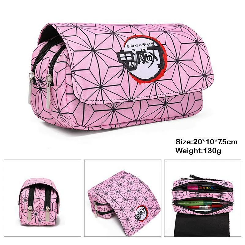 office & school custom print pencil bag waterproof zipper bag