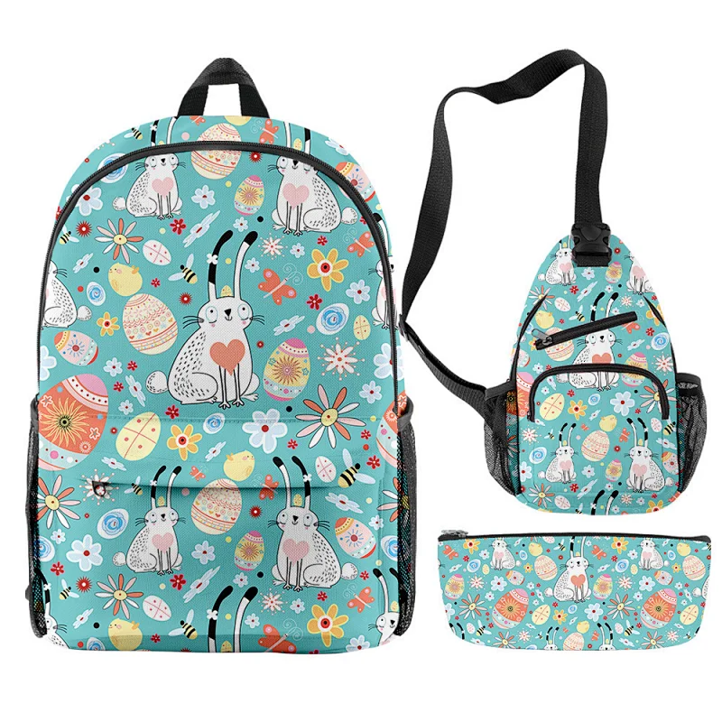 New Cartoon Cute Backpack Casual Large Capacity Travel School Backpack Bag