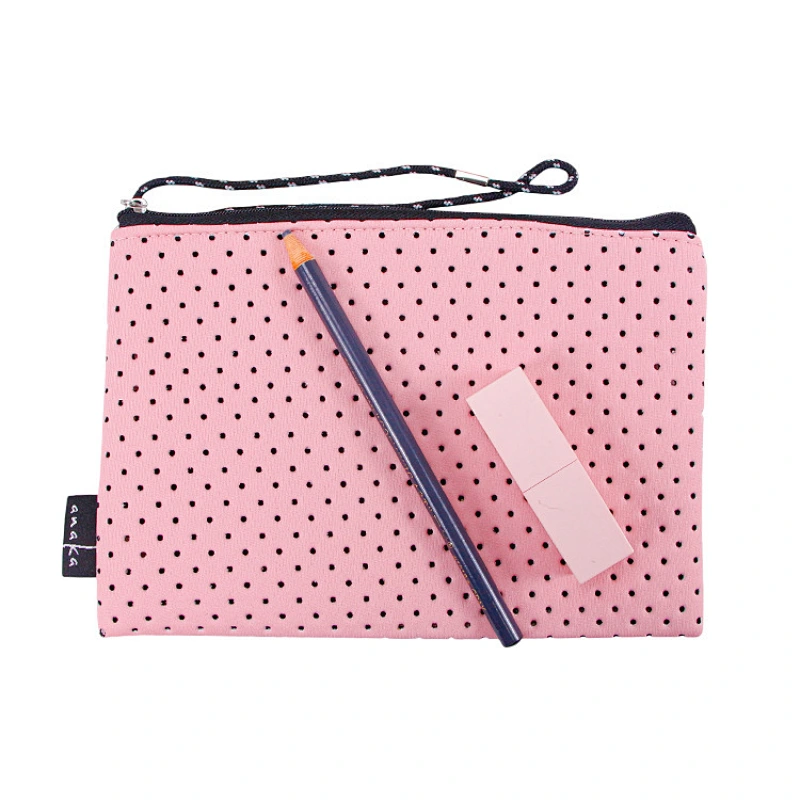 Hot Sale New Style Women Neoprene Cosmetic Bags Cute Ladies Makeup Bag Neoprene Women Mini Bag
