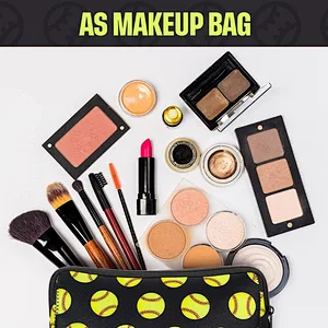 Whosale small handbags custom zipper cosmetic purse case neoprene travel organizer bag mini makeup pouch