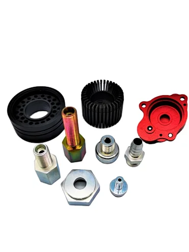 CNC turned parts with anodizing Aluminum Machined CNC Precision Parts