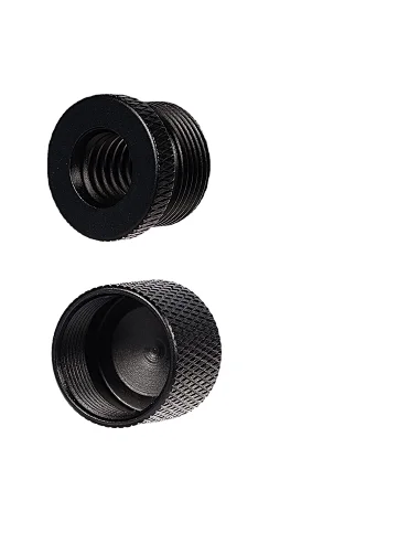 OEM 1/4 to 5/8 inch double male threaded screw gun adapter screws witl tripod microphone 1/4 convert screw adapter