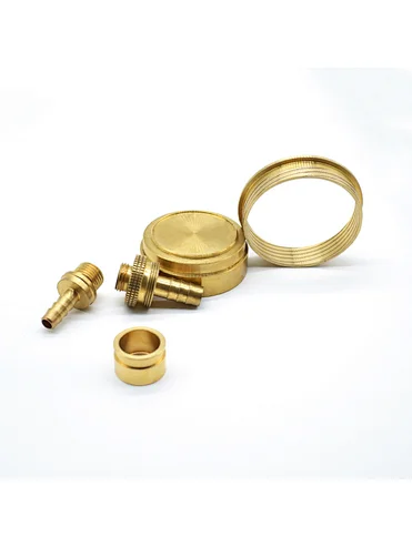 CNC turning  Service High Precision Embossing Knurling  Brass parts