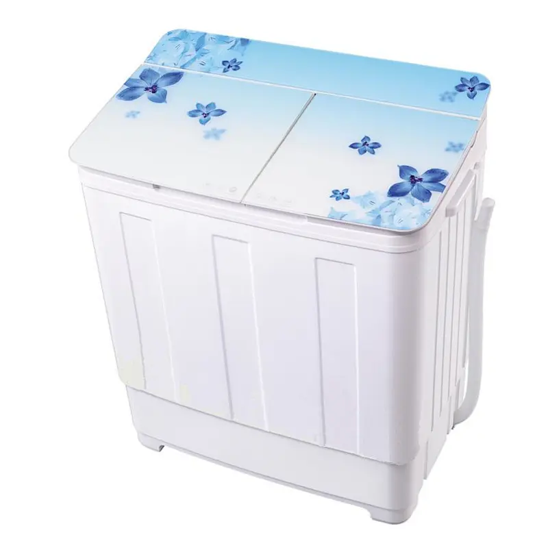 China Factory Cheap High Performance Latest Portable Automatic Electrolux Washing Machine With Spin Dryer And Glass Cover