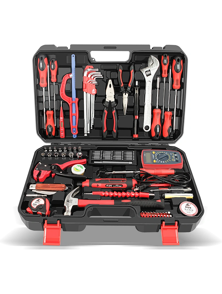 KFUWELL C3708A 74pcs electrical repair tool kit Manufacture