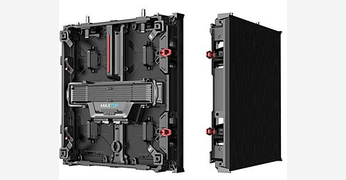 500mm x 500mm curved P2.5 rental LED display | MAXTOPLED