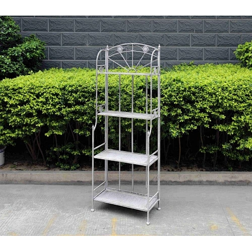 Metal Flower Pot Rack Shelf