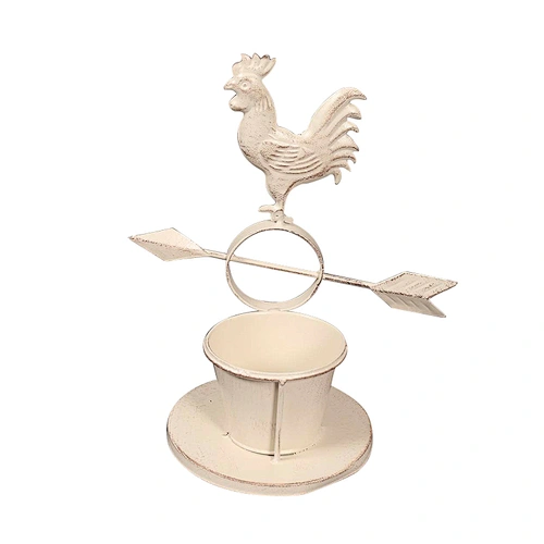 Rooster Flower Pot Stand