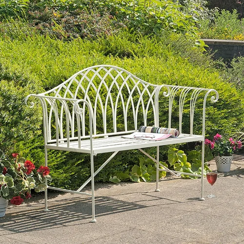 Antique Folding Foldable Outdoor Garden Bench
