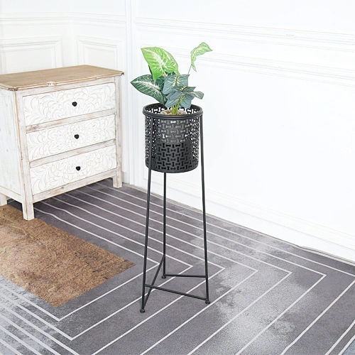 Round Basket Garden Flower Planter