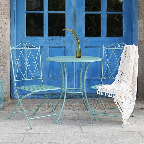 iron outdoor furniture bistro set