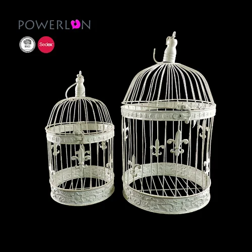 Round Decorative Vintage Metal Bird Cages