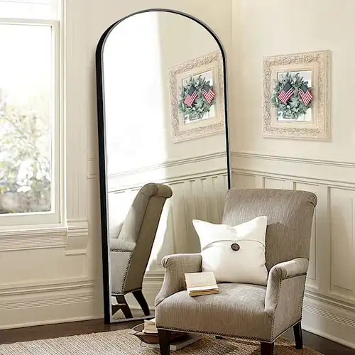 Large Oversize Modern Arch Mirror