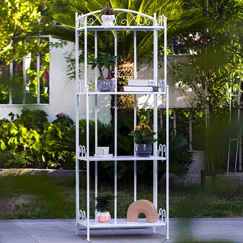 Foldable Flower Stand Shelf