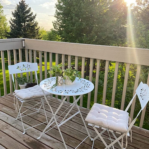Foldable Table chairs