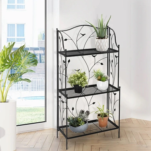 Garden Patio Corner Bookcase