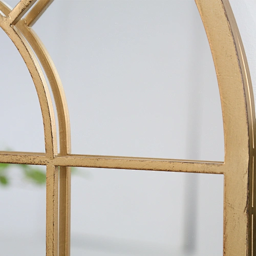 Gold Aluminum Frame Wall Mirror Spiegel Miroir Decorative Nordic Wall Large Mirror