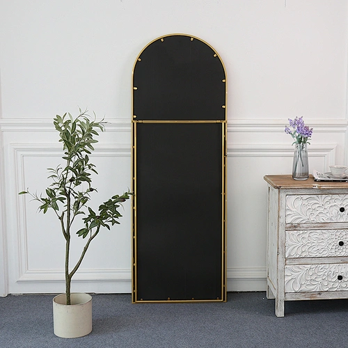 Large Full Length Standing Arched Floor Mirror