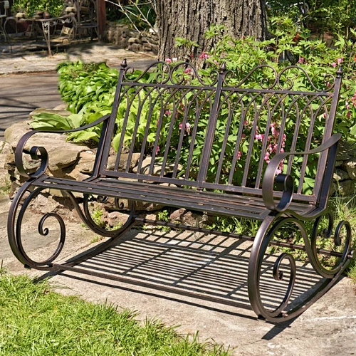 Patio Rocking Bench