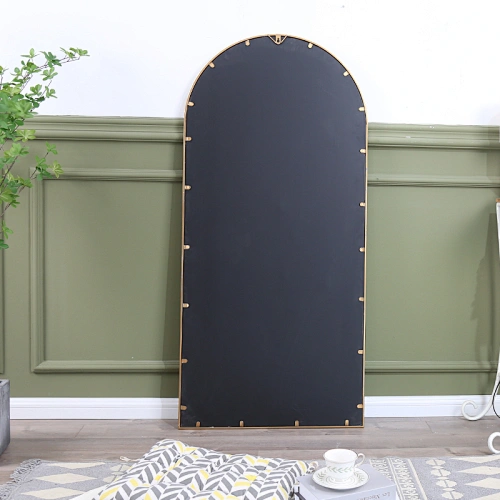 Gold Aluminum Frame Wall Mirror Spiegel Miroir Decorative Nordic Wall Large Mirror