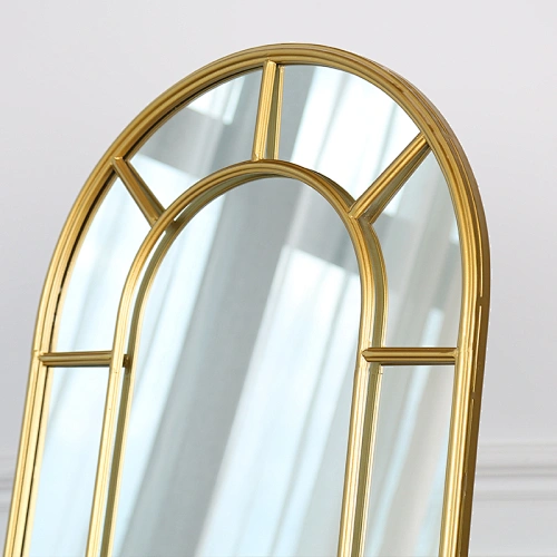 Large Full Length Standing Arched Floor Mirror