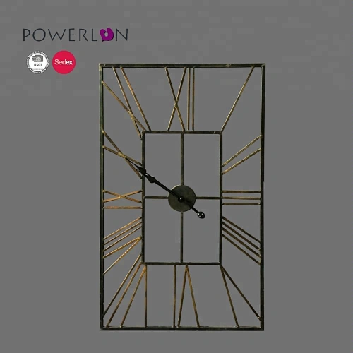 wrought iron wall clocks