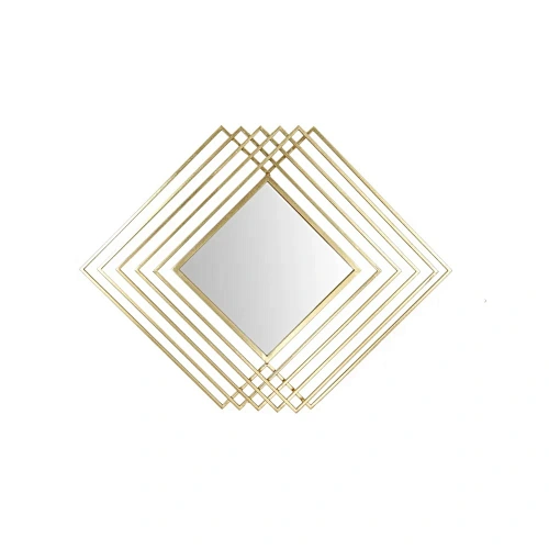 Gold Metal Wall Mirror