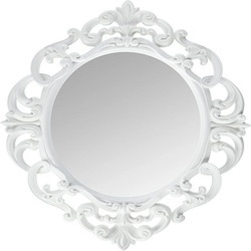 Modern Metal Oval Wall Mirror