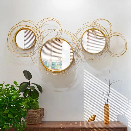 Mutil Circle Wall Mounted Mirror