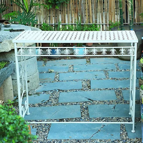 Outdoor Potting Bench Gardening Workstation Table