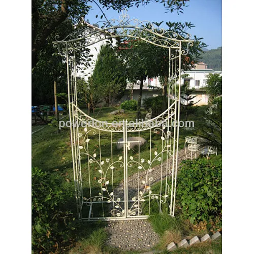 wrought iron garden arches