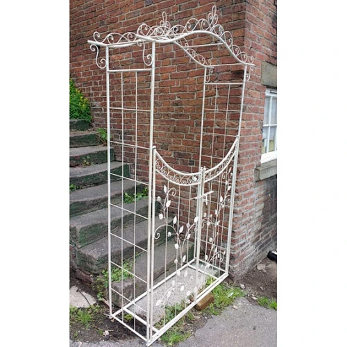 wrought iron garden arches