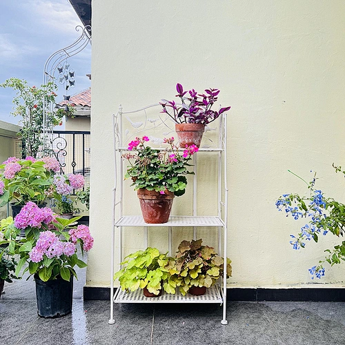 Foldable Flower Stand Shelf