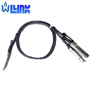 400Gbps QSFP DD To 2x200G QSFP56 Passive High Speed Cable Assembly