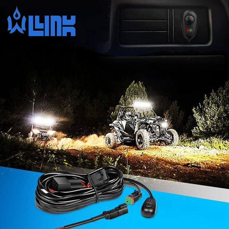 wire harness for rock lights
