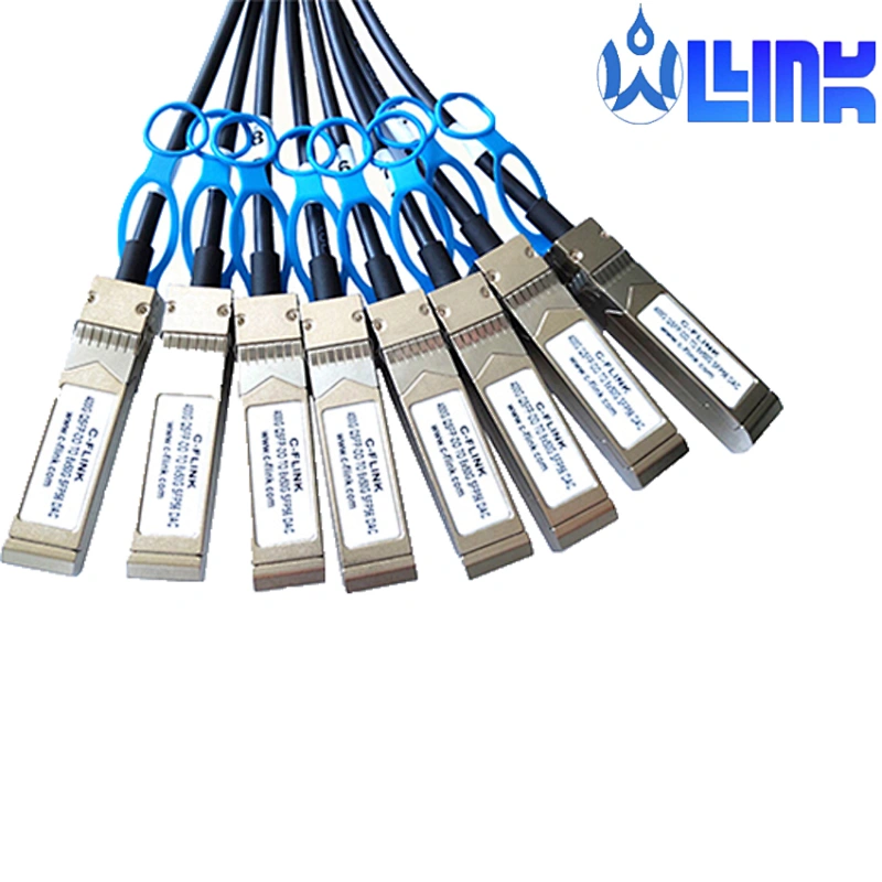 400G QSFP DD to 8_SFP56 Passive Direct Connect Copper Cable
