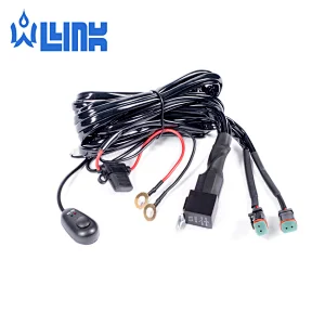 wire harness for rock lights