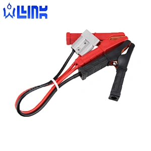 High Current Connector Plug to Insulated Battery Clamps 50A By Olink