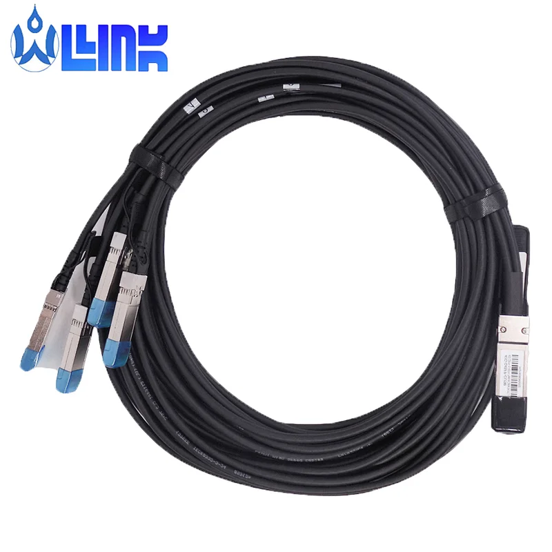 40G QSFP+ to 4SFP+ Active Direct Connect Copper Cable