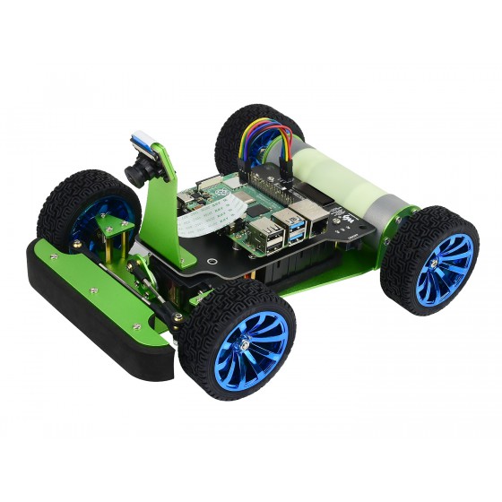 Raspberry Pi 4 を搭載した AI レーシング ロボット