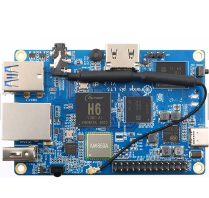 Caricabatterie Orange Pi 3 LTS 2 GB quad-core 64 bit 1,8 GHz