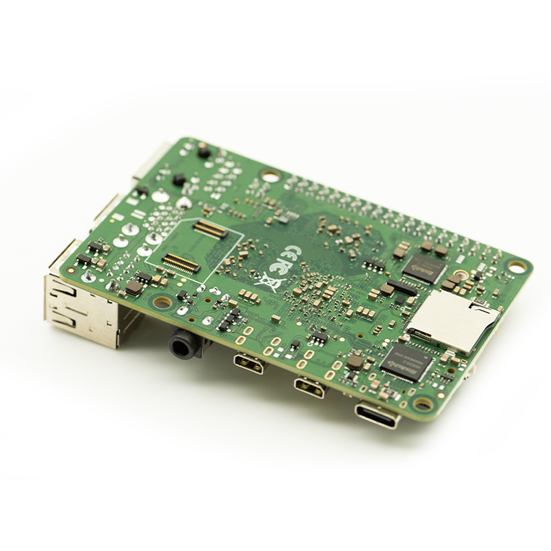 Hot sell ROCK PI 4 Model C Radxa SBC With Mini Display Port and M.2 Support