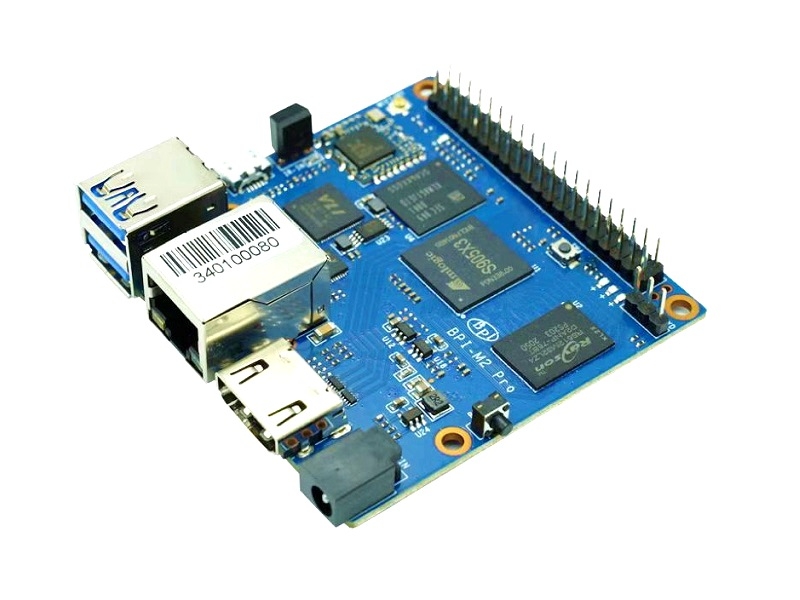 Banana Pi BPI-M2 Pro with Amlogic S905x3 chip design with 2G RAM and 16G eＭＭＣ