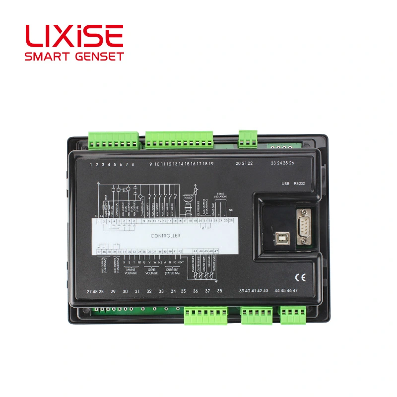 LIXiSE LXC6310 Genset Controller Completely Replace DSE5110 5210 Generator Auto Start Control Panel