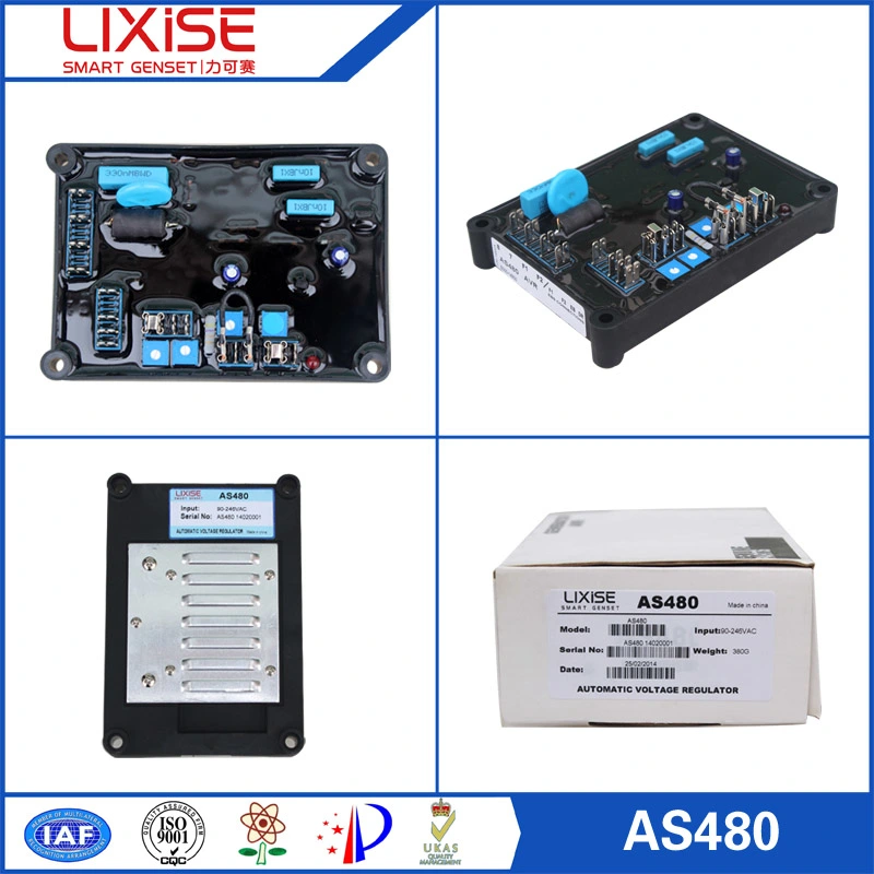 New Automatic Voltage Regulator AVR AS480 for Generator parts