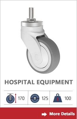 hospital equipment castor